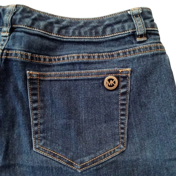 Michael Kors Denim Shorts Size 10 - Picture 3 of 6